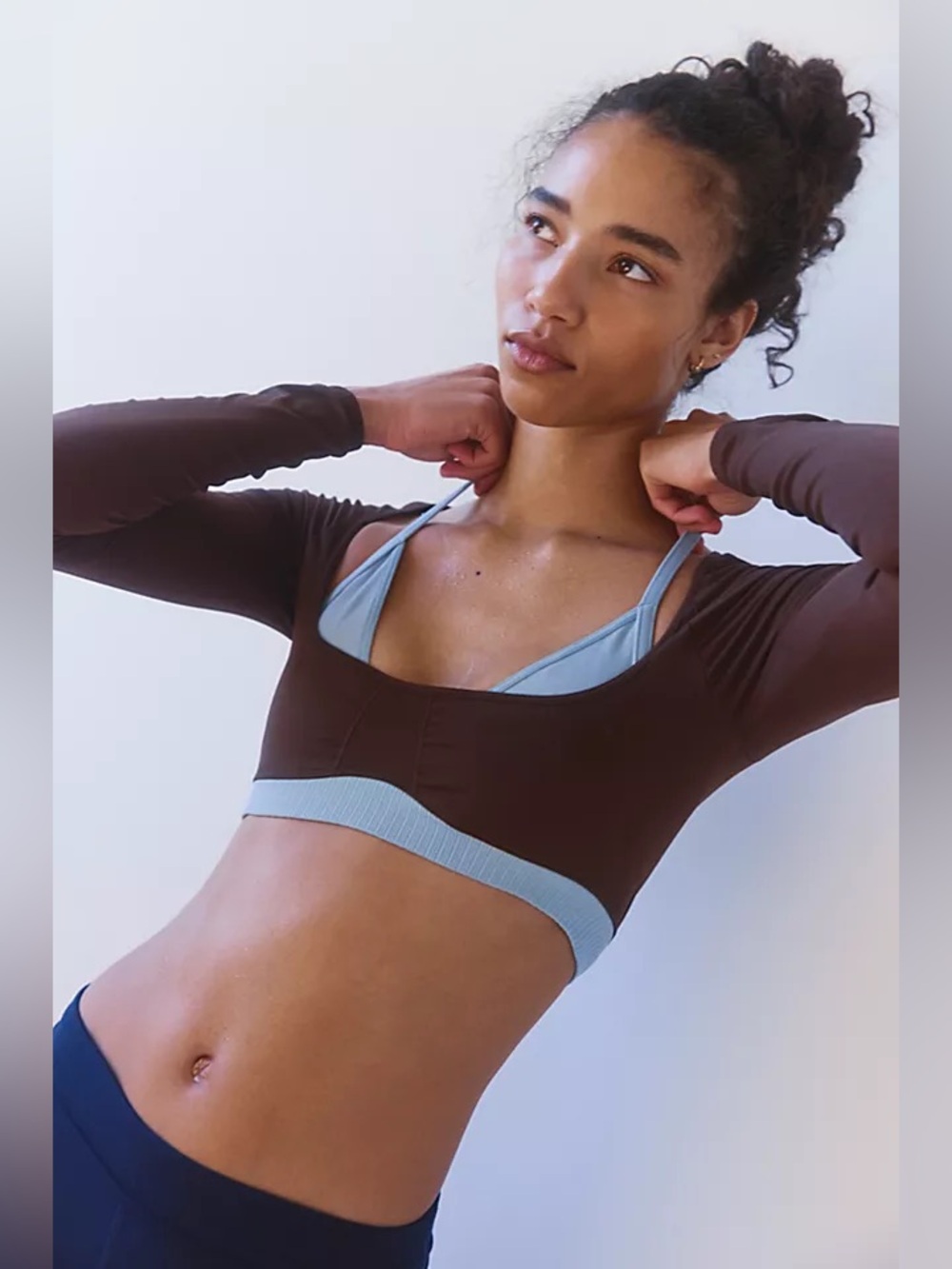 NWT! FP Free People Movement Good Karma Ultra Crop Sz XS/S